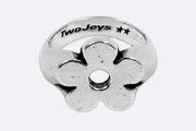 TwoJeys Flower Ring Silver